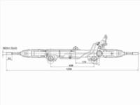 Рейка рулевая за 119 600 тг. в Шымкент