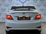 Hyundai Solaris 2015 года за 6 850 000 тг. в Шымкент – фото 4