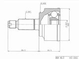 Шрус наружный, граната за 20 300 тг. в Талдыкорган