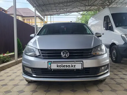 Volkswagen Polo 2016 года за 5 900 000 тг. в Алматы – фото 5