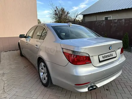 BMW 525 2005 года за 7 500 000 тг. в Алматы – фото 4