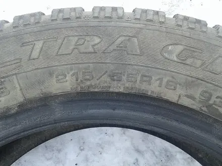 ОДНА шина 215/55 R16 — "GoodYear Ultra Grip 500" (Германия), зимн за 15 000 тг. в Астана – фото 4