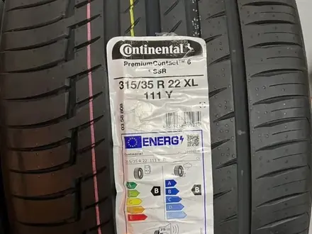 Continental Premium Contact 6 SSR 275/40 R22 107 Y 315/35 R22 111Y за 1 800 000 тг. в Алматы