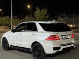 Mercedes-Benz ML 63 AMG 2014 годаүшін20 000 000 тг. в Атырау – фото 5