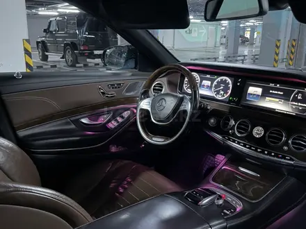 Mercedes-Benz S 500 2015 года за 24 000 000 тг. в Алматы – фото 10