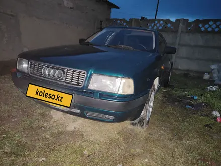 Audi 80 1991 года за 1 100 000 тг. в Тараз – фото 2