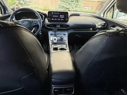 Hyundai Santa Fe 2021 года за 12 500 000 тг. в Актобе – фото 10