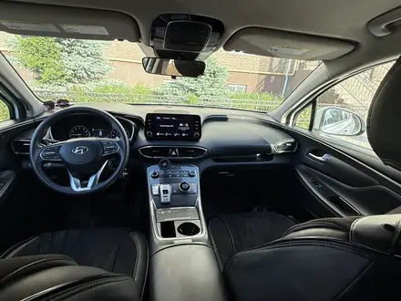 Hyundai Santa Fe 2021 года за 12 500 000 тг. в Актобе – фото 9