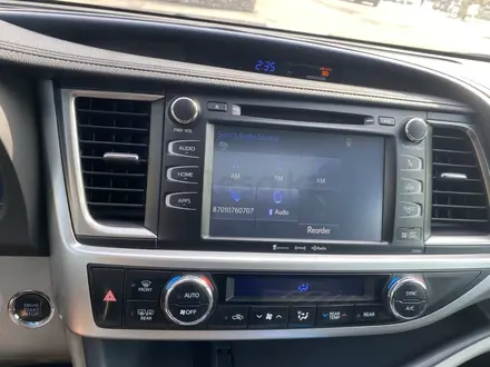 Toyota Highlander 2019 года за 16 500 000 тг. в Алматы – фото 13