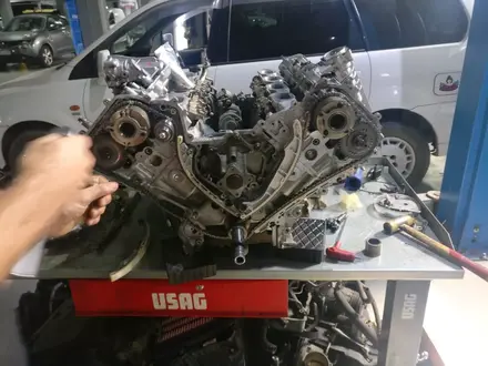 Ремонт двигателя Nissan Patrol Y62 (VK56VD) в Алматы – фото 3