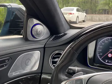 Mercedes-Benz S 500 2015 года за 25 000 000 тг. в Алматы – фото 18