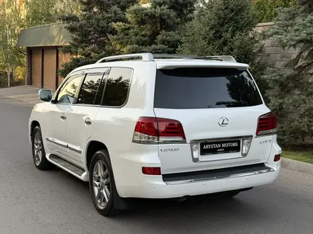 Lexus LX 570 2013 года за 27 800 000 тг. в Алматы – фото 6