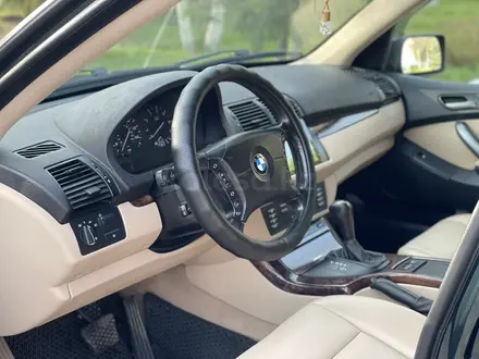 BMW X5 2004 года за 7 800 000 тг. в Караганда – фото 15