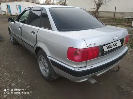 Audi 80 1992 года за 1 600 000 тг. в Талдыкорган – фото 2