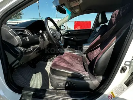 Toyota Camry 2015 года за 8 753 000 тг. в Алматы – фото 7