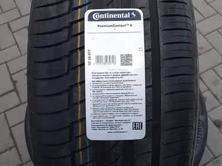 Шины Continental 225/55R19 ContiPremiumContact 6 2020год за 70 000 тг. в Алматы – фото 2