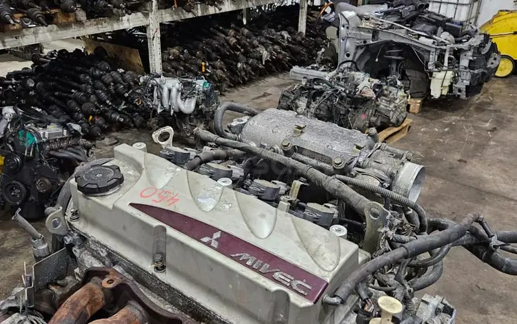 Двигатель контрактный в наличии Mitsubishi 4G69 2.4 OUTLANDER 4WD за 450 000 тг. в Астана