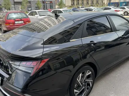Hyundai Elantra 2024 года за 9 200 000 тг. в Алматы – фото 9