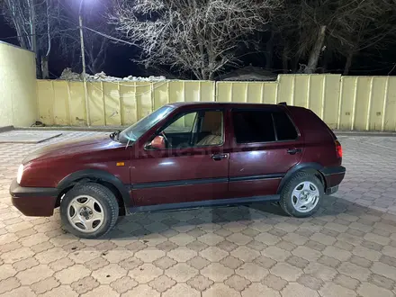 Volkswagen Golf 1992 года за 1 200 000 тг. в Шу – фото 2