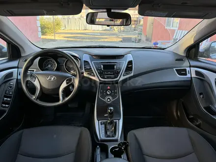 Hyundai Elantra 2014 года за 5 900 000 тг. в Атырау – фото 7