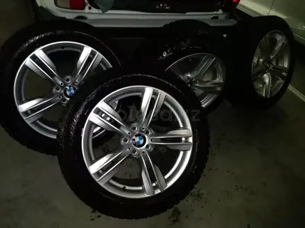 Зимние шины с дисками на BMW x5 (оригинал) размер 255/50/r19 за 700 000 тг. в Астана – фото 2