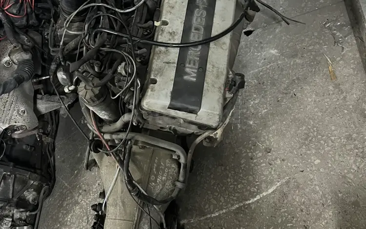 Двигатель Акпп 104 3.2 трамблер гибрид на Мерседес w140 за 550 000 тг. в Караганда