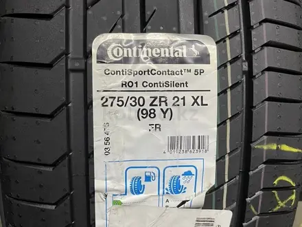 Continental ContiSportContact 5 245/35 R21 275/30 R21 Yүшін250 000 тг. в Алматы – фото 2