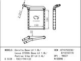 Радиатор отопителя Toyota COROLLA E150/E140, Prius W30, Rav4 A30 2007-2012 за 10 990 тг. в Алматы