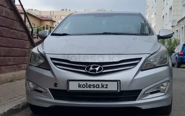 Hyundai Accent 2014 годаүшін5 100 000 тг. в Нур-Султан (Астана)