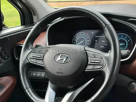 Hyundai Santa Fe 2021 года за 14 750 000 тг. в Алматы – фото 18
