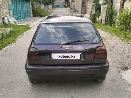 Volkswagen Golf 1993 года за 950 000 тг. в Шымкент – фото 3