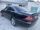 Mercedes-Benz S 320 2002 года за 2 800 000 тг. в Тараз – фото 5