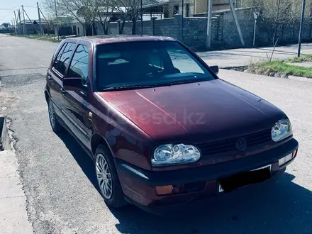 Volkswagen Golf 1993 года за 1 000 000 тг. в Кентау – фото 2