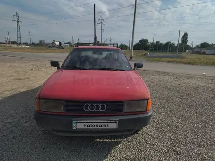 Audi 80 1991 года за 850 000 тг. в Тараз – фото 2