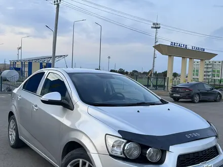 Chevrolet Aveo 2014 года за 3 700 000 тг. в Сарыозек – фото 10