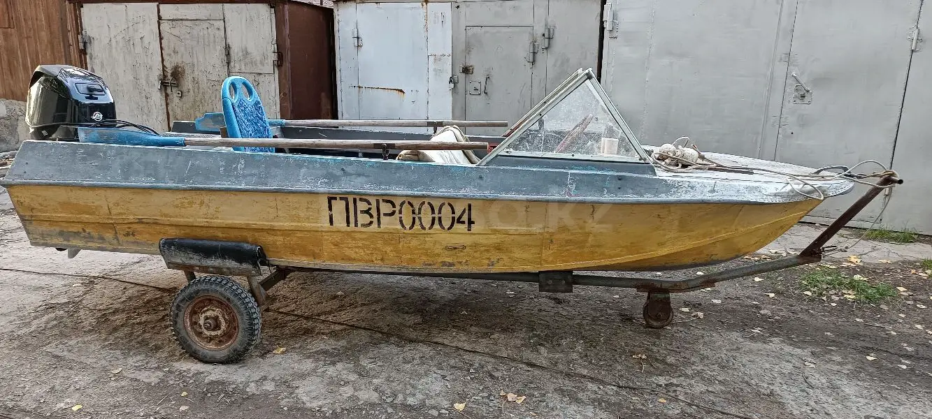 Продам лодку Крым с мотором… в Павлодаре — объявление №159424448: цена ...