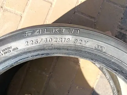 ОДНА шина 225/40 R18 — "Falken FK452" (Япония), летняя. Без камер за 7 000 тг. в Астана – фото 6