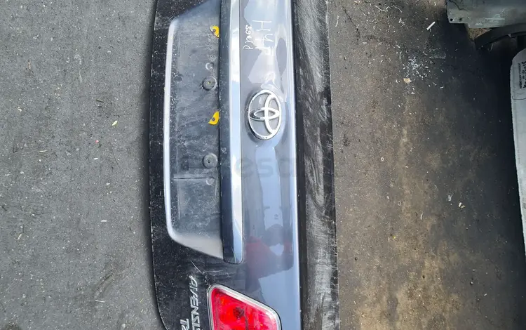 Toyota Avensis крышка багажникаүшін100 000 тг. в Алматы