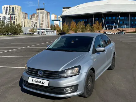 Volkswagen Polo 2016 года за 5 100 000 тг. в Астана