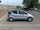 Mercedes-Benz A 160 2002 годаүшін2 000 000 тг. в Конаев (Капшагай) – фото 5