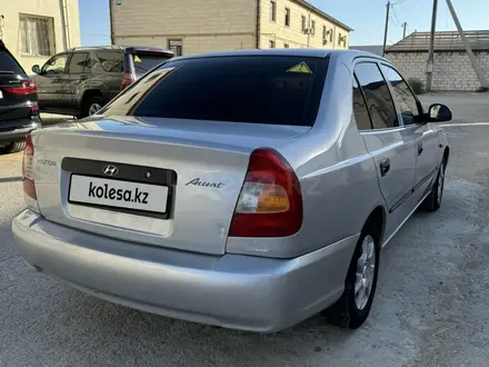 Hyundai Accent 2007 года за 2 950 000 тг. в Актау – фото 2