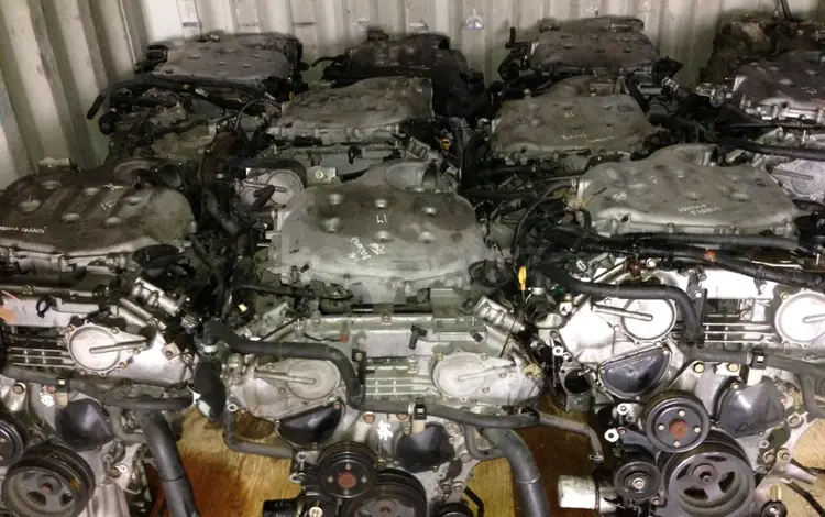 Двигатель Infiniti FX35 VQ35 за 52 011 тг. в Алматы