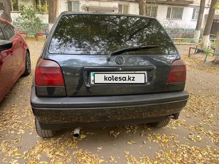 Volkswagen Golf 1993 года за 900 000 тг. в Павлодар – фото 2