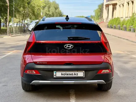 Hyundai Bayon 2022 года за 6 750 000 тг. в Алматы – фото 6