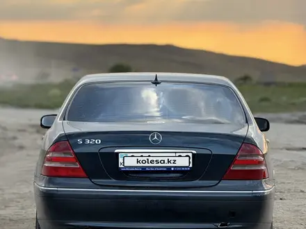 Mercedes-Benz S 320 2001 года за 4 300 000 тг. в Тараз – фото 5