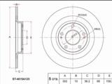 Диск тормозной задний за 10 850 тг. в Алматы