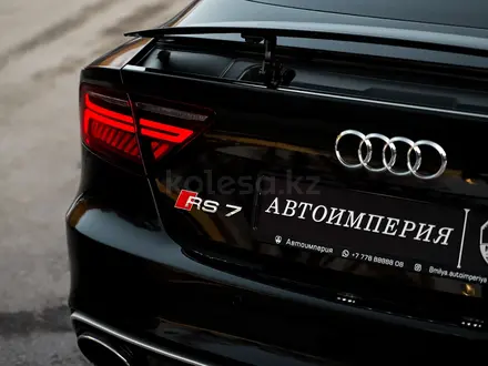 Audi RS 7 2014 года за 38 000 000 тг. в Алматы – фото 22