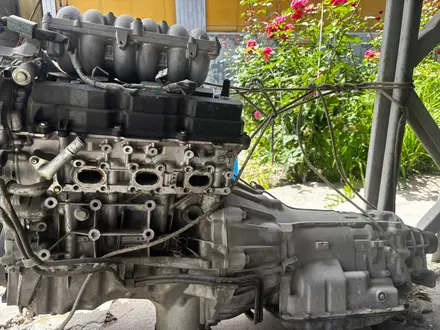 Контрактный двигатель VQ25DE с коробкой (АКПП) в сборе, привозной за 350 000 тг. в Алматы – фото 2