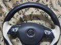 Руль VW Golf 5 6 7 8 Passat B6 B7 B8 Touran R Line с подушкой безопасности за 150 000 тг. в Алматы