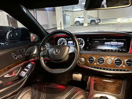 Mercedes-Benz S 63 AMG 2014 года за 25 000 000 тг. в Астана – фото 33